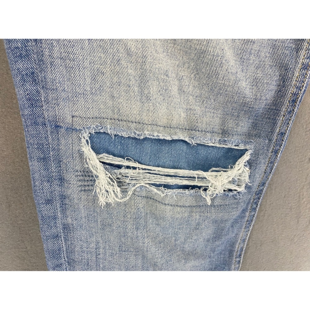 Rag & Bone Dre Low-Rise Slim Boyfriend Jeans Alyssa Distressed Light Wash 26 - Picture 7 of 12